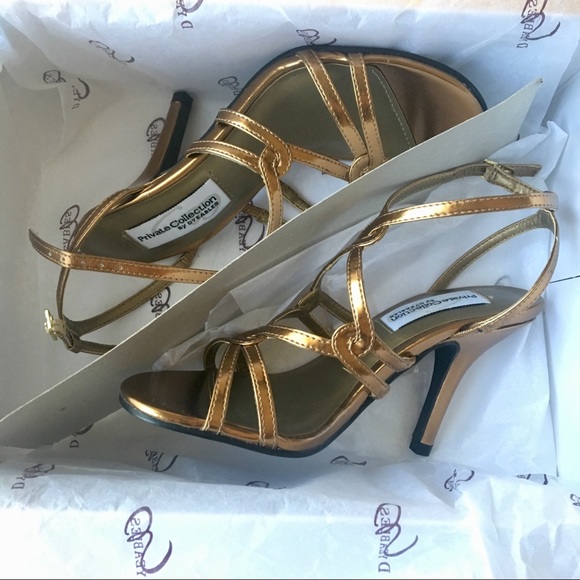 *Size 4* Bronze Strappy Sandals - Picture 5 of 6